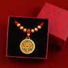 Chinese New Year Red Cord Pet Collar with Decorative Charm