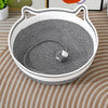 Cat Bed with Built-In Scratcher and Removable Washable Mat