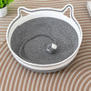 Cat Bed with Built-In Scratcher and Removable Washable Mat