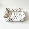 Washable Sofa-Style Pet Bed with Reversible Removable Pad
