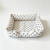 Washable Sofa-Style Pet Bed with Reversible Removable Pad