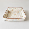 Washable Sofa-Style Pet Bed with Reversible Removable Pad