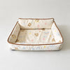 Washable Sofa-Style Pet Bed with Reversible Removable Pad
