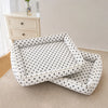 Washable Sofa-Style Pet Bed with Reversible Removable Pad