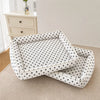 Washable Sofa-Style Pet Bed with Reversible Removable Pad