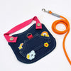 Denim-Style Nylon Pet Harness and Leash for Cats and Small Dogs