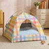 Removable Tent Pet Bed and Mat for Cats and Small Dogs
