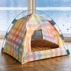 Removable Tent Pet Bed and Mat for Cats and Small Dogs