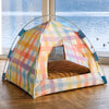 Removable Tent Pet Bed and Mat for Cats and Small Dogs