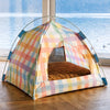 Removable Tent Pet Bed and Mat for Cats and Small Dogs