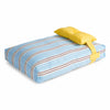 Striped Washable Pet Bed for Dogs and Cats