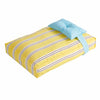 Striped Washable Pet Bed for Dogs and Cats