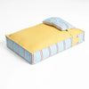 Striped Washable Pet Bed for Dogs and Cats