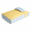 Striped Washable Pet Bed for Dogs and Cats