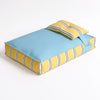 Striped Washable Pet Bed for Dogs and Cats