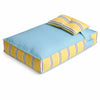 Striped Washable Pet Bed for Dogs and Cats