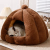 Enclosed Cat & Small Dog Bed with Removable Cover