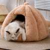 Enclosed Cat & Small Dog Bed with Removable Cover