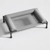 Elevated Faux Leather Dog Bed with Removable Washable Cover