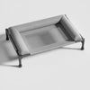 Elevated Faux Leather Dog Bed with Removable Washable Cover