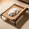 Elevated Cat & Dog Cot Bed with Removable Cushion