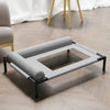 Elevated Cat & Dog Cot Bed with Removable Cushion
