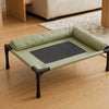 Elevated Cat & Dog Cot Bed with Removable Cushion