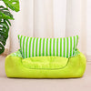 Padded Pet Bed for Cats and Small Dogs – Mat & Round Styles