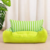 Padded Pet Bed for Cats and Small Dogs – Mat & Round Styles