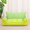 Padded Pet Bed for Cats and Small Dogs – Mat & Round Styles