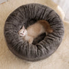 Padded Pet Bed for Cats and Small Dogs – Mat & Round Styles