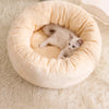 Padded Pet Bed for Cats and Small Dogs – Mat & Round Styles