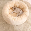 Padded Pet Bed for Cats and Small Dogs – Mat & Round Styles