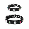 Faux Leather Collar and Leash for Small Dogs and Cats