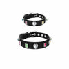Faux Leather Collar and Leash for Small Dogs and Cats