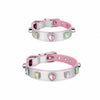 Faux Leather Collar and Leash for Small Dogs and Cats