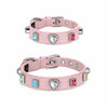 Faux Leather Collar and Leash for Small Dogs and Cats