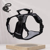 Vest-Style Dog Harness with Optional Round Leash