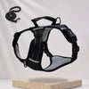 Vest-Style Dog Harness with Optional Round Leash