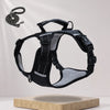 Vest-Style Dog Harness with Optional Round Leash