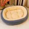 Thick Cushioned Cat & Dog Bed for Year-Round Rest