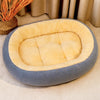 Thick Cushioned Cat & Dog Bed for Year-Round Rest