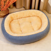Thick Cushioned Cat & Dog Bed for Year-Round Rest