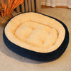 Thick Cushioned Cat & Dog Bed for Year-Round Rest