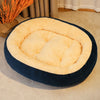 Thick Cushioned Cat & Dog Bed for Year-Round Rest