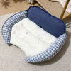 Reversible Curved Pet Sofa Bed for Cats and Small Dogs