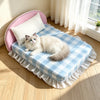 Waterproof Removable Pet Sofa Bed with Pillow