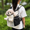 Front- and Back-Carry Pet Backpack Carrier for Cats and Small Dogs