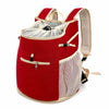 Front- and Back-Carry Pet Backpack Carrier for Cats and Small Dogs