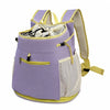 Front- and Back-Carry Pet Backpack Carrier for Cats and Small Dogs